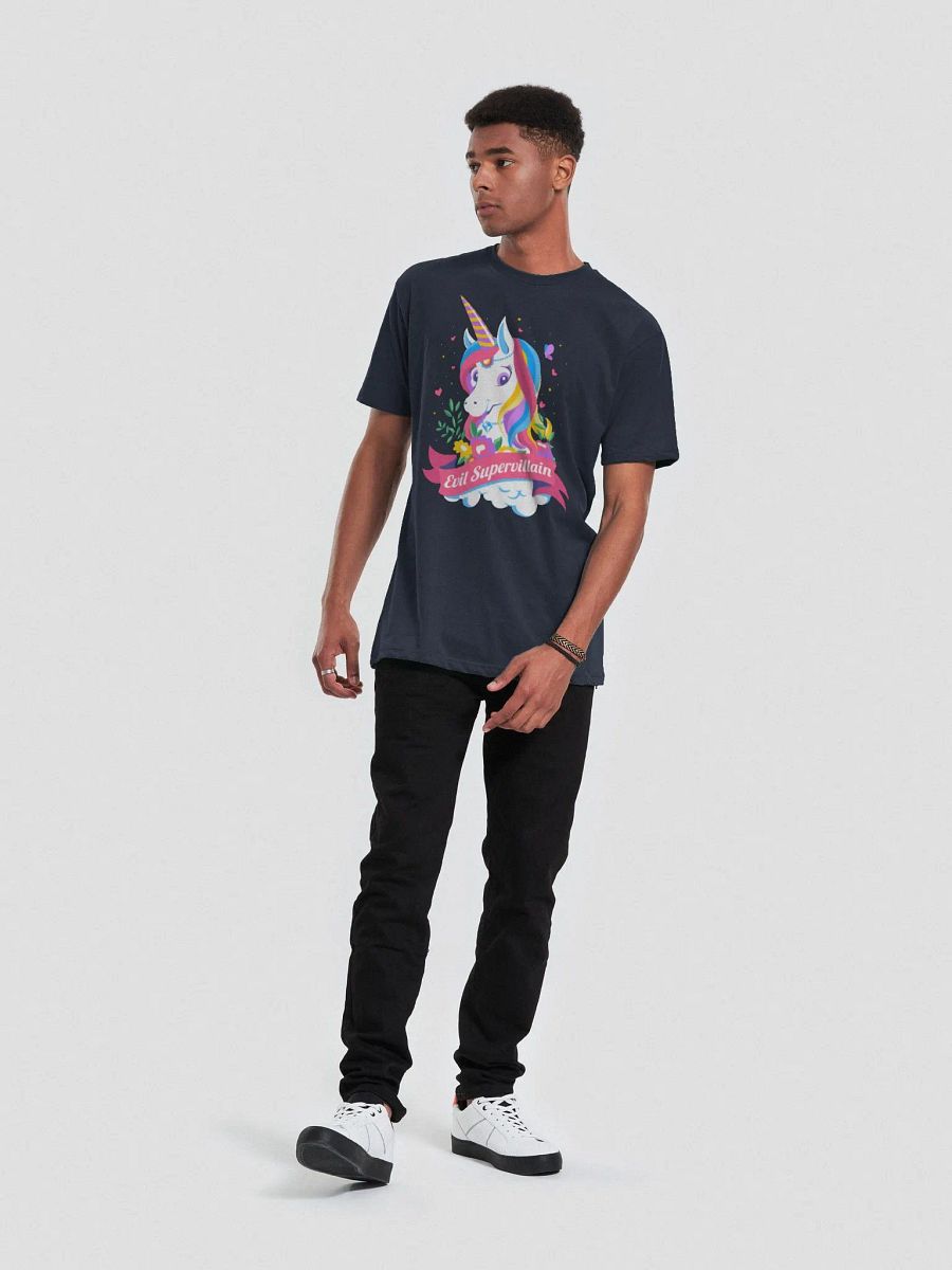 Evil Supervillain Navy T-Shirt product image (5)