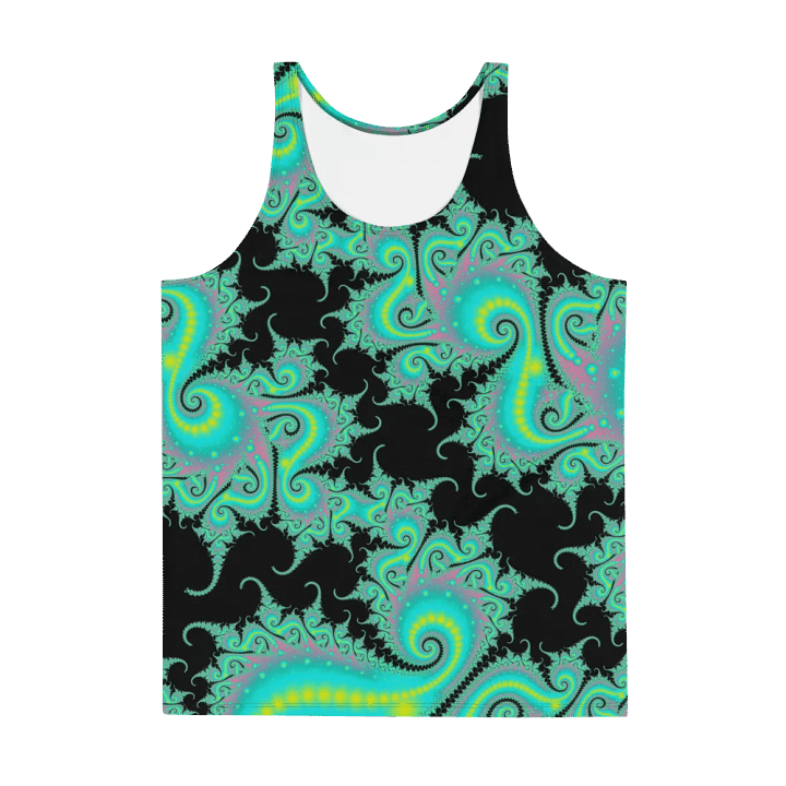 Fractal Men's Tank Top - Candyfloss Confection product image (2)