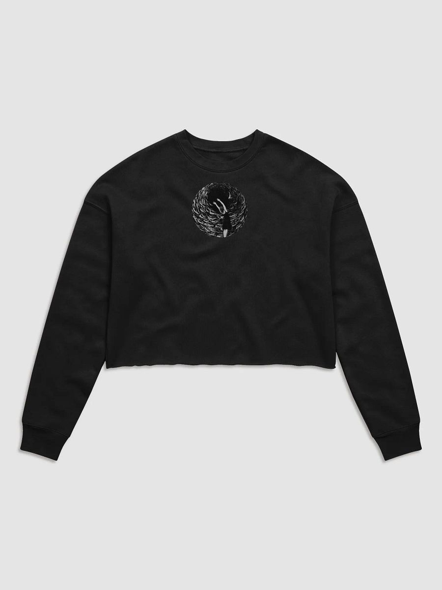 Kawaiikitten Exclusive Premium YogaCo Women's Fleece Crop Sweatshirt product image (1)