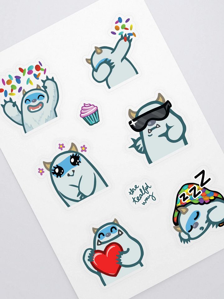 Yeti Sticker Sheet product image (1)