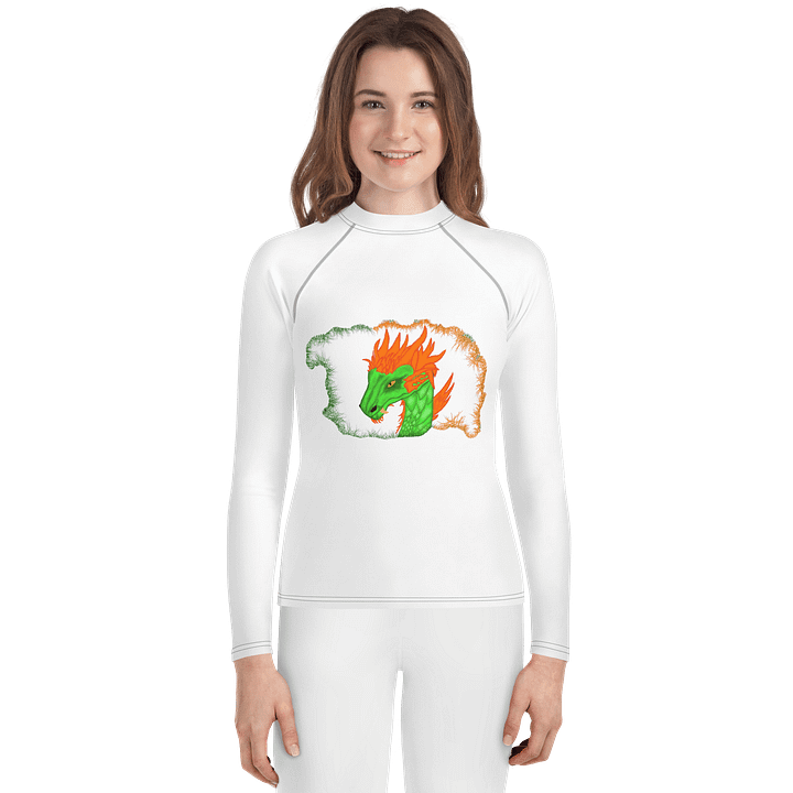 Dragon's Fury Youth Rash Guard product image (1)