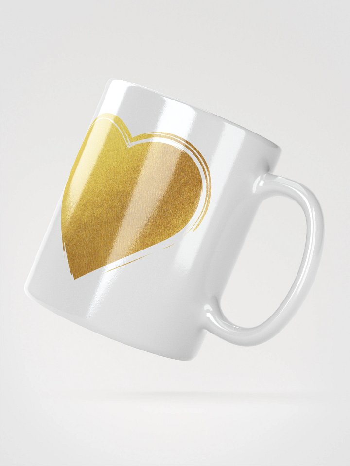 Mug Blanc - Coeur - Cadeau d'Amour product image (2)