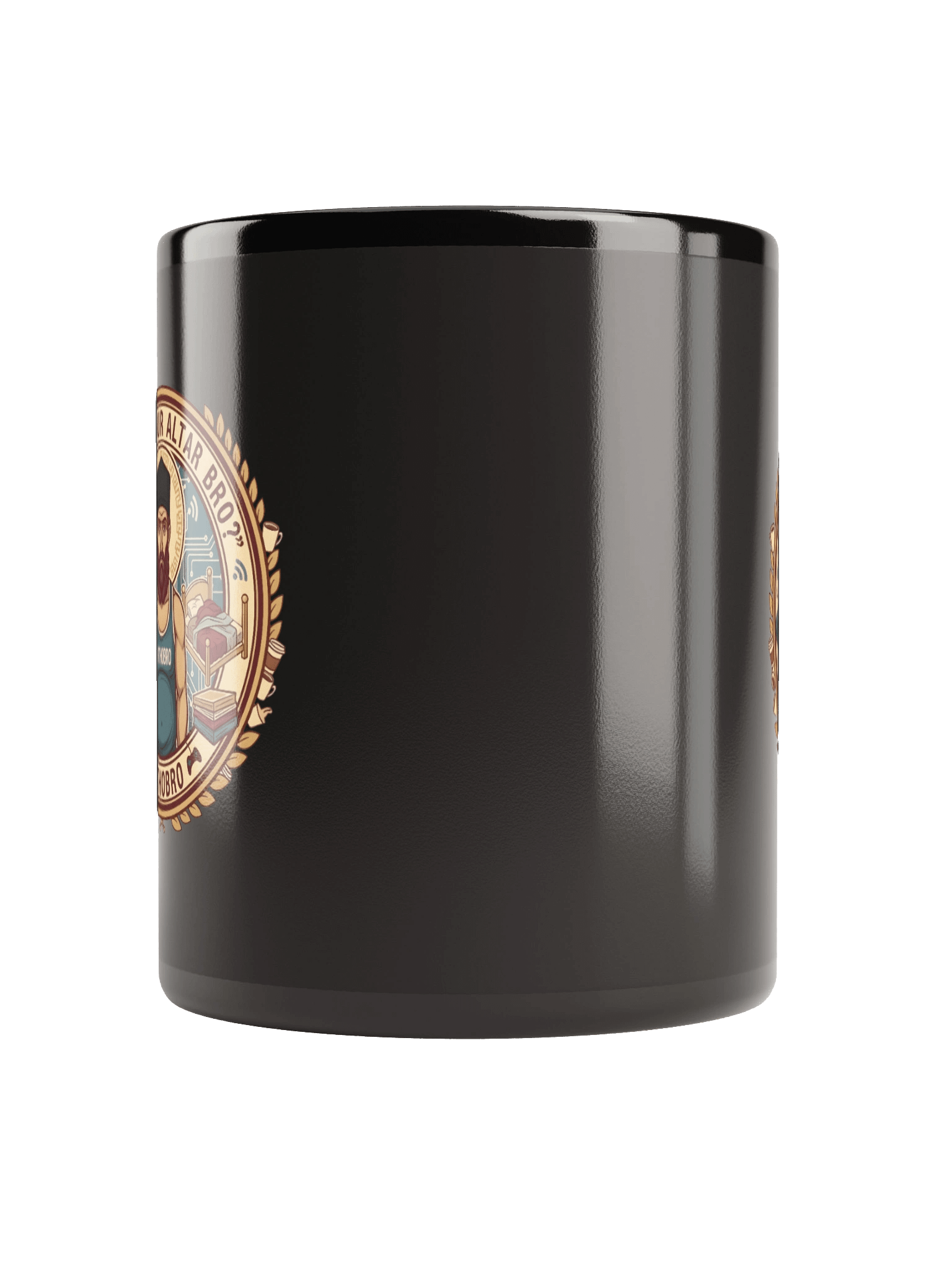 Where Is Your Altar Bro? (Black Mug) product image (10)