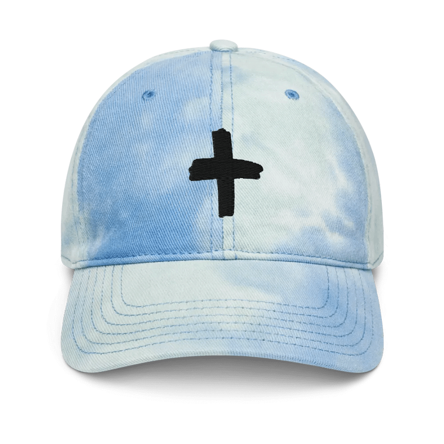 Cross Tie Dye Dad Hat product image (1)