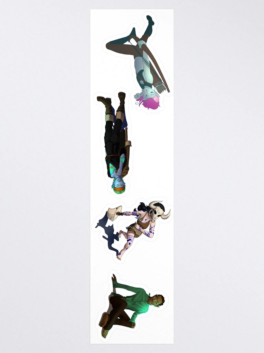 Corroded Party Sticker Set product image (3)