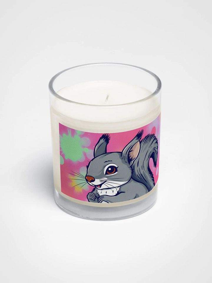 Whimsical Squirrel Soy Wax Candle product image (2)