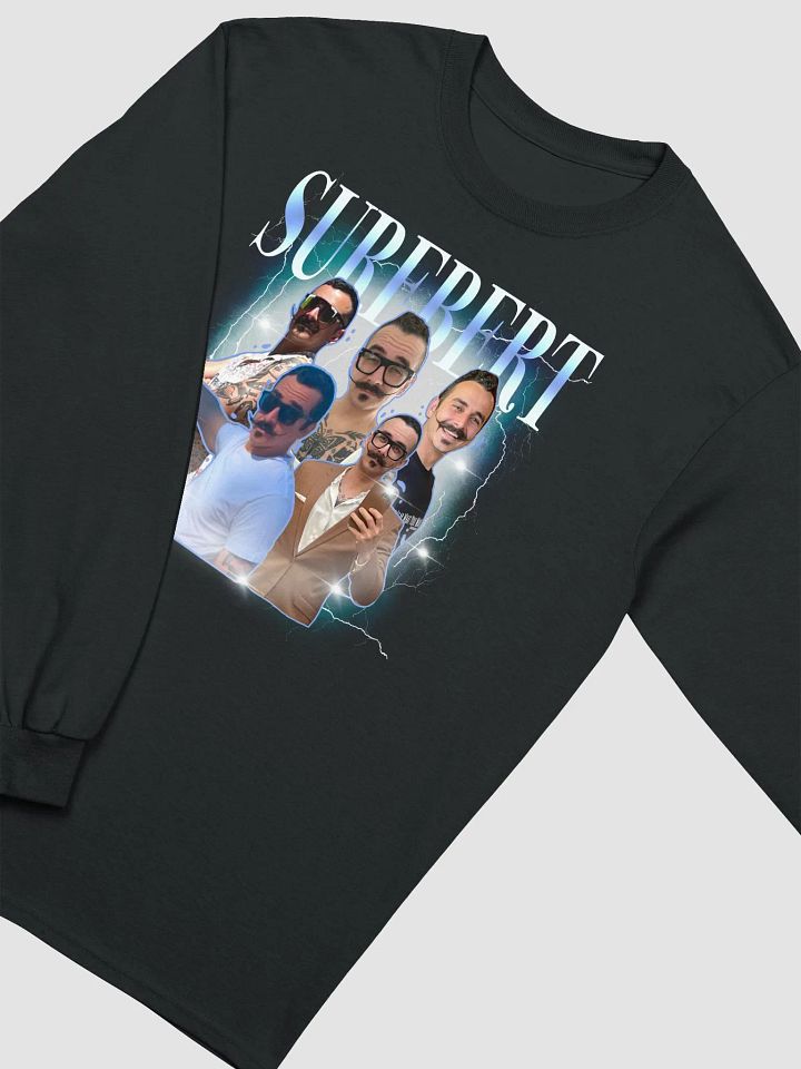 SUREBERT Mustache Mania Long Sleeve product image (12)