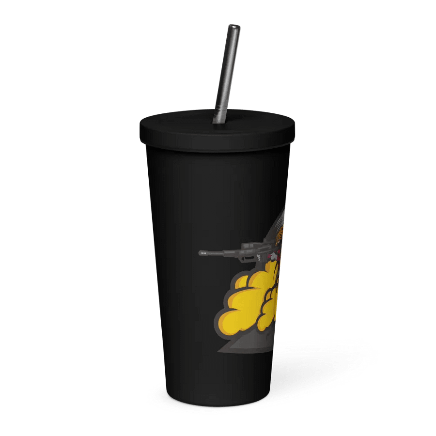 Apocalyptic Death Squad Insulated Tumbler w/ Straw product image (7)