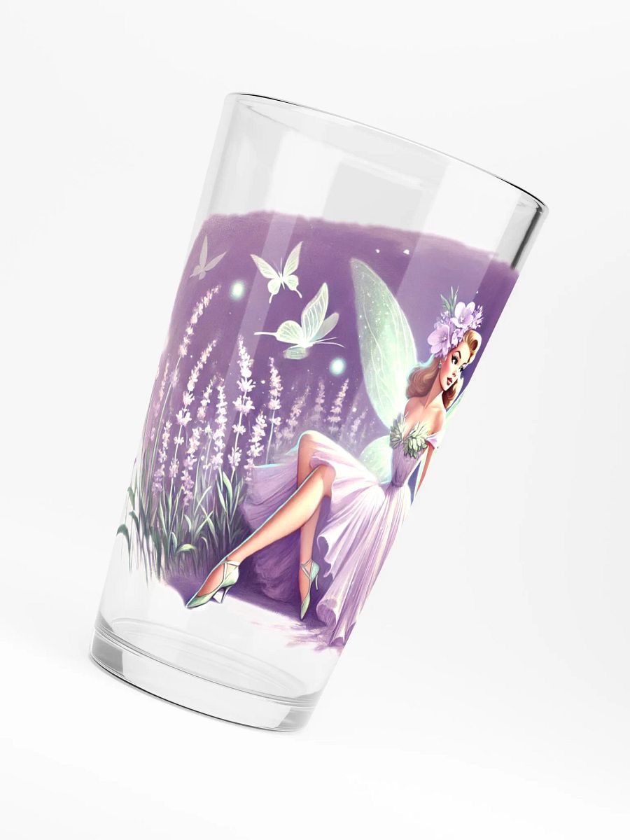 Lavender Fairy 16 oz Glass - Fairytale Glassware product image (6)