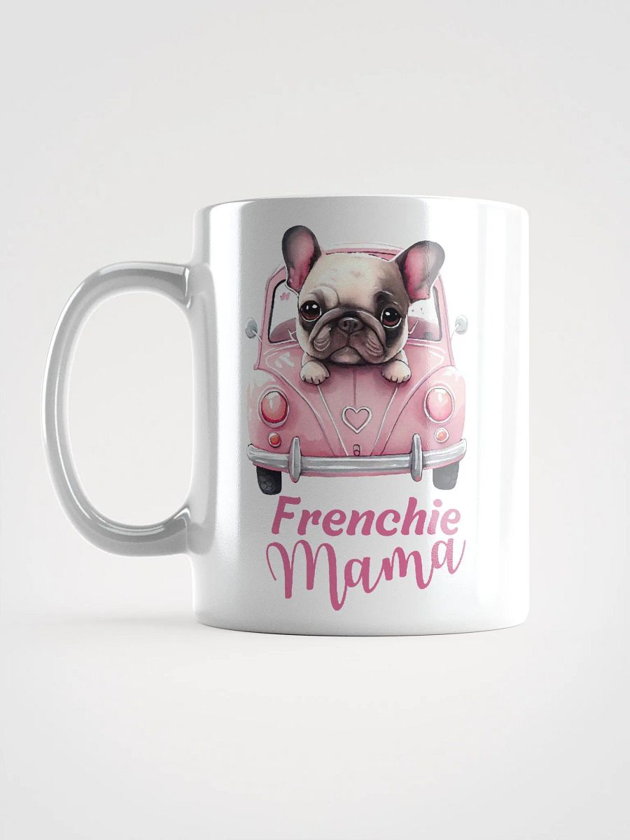 Frenchie Mama White Glossy Mug product image (6)