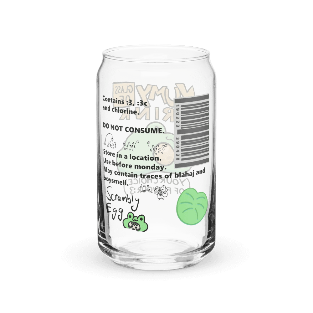 yumy can glass :3 product image (2)