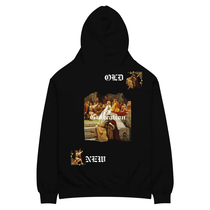 Edmund Leighton Faded Laurels Hoodie Black product image (2)