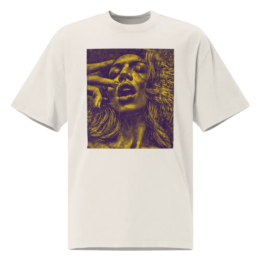 Freedom - Oversized Heavy Faded Unisex Tee product image (1)