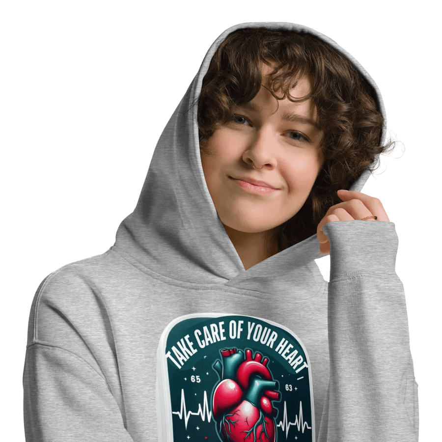 EKG Heartbeat Unisex Hoodie product image (39)