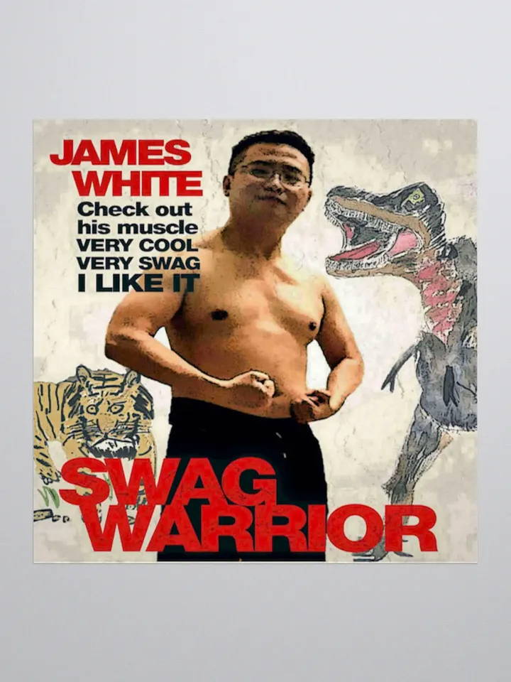 Kiss Cut Stickers: swag warrior product image (3)