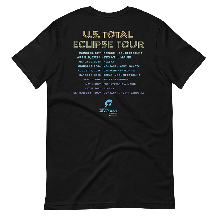 Chasing Totality Eclipse Tour Tee (Unisex) Image 2