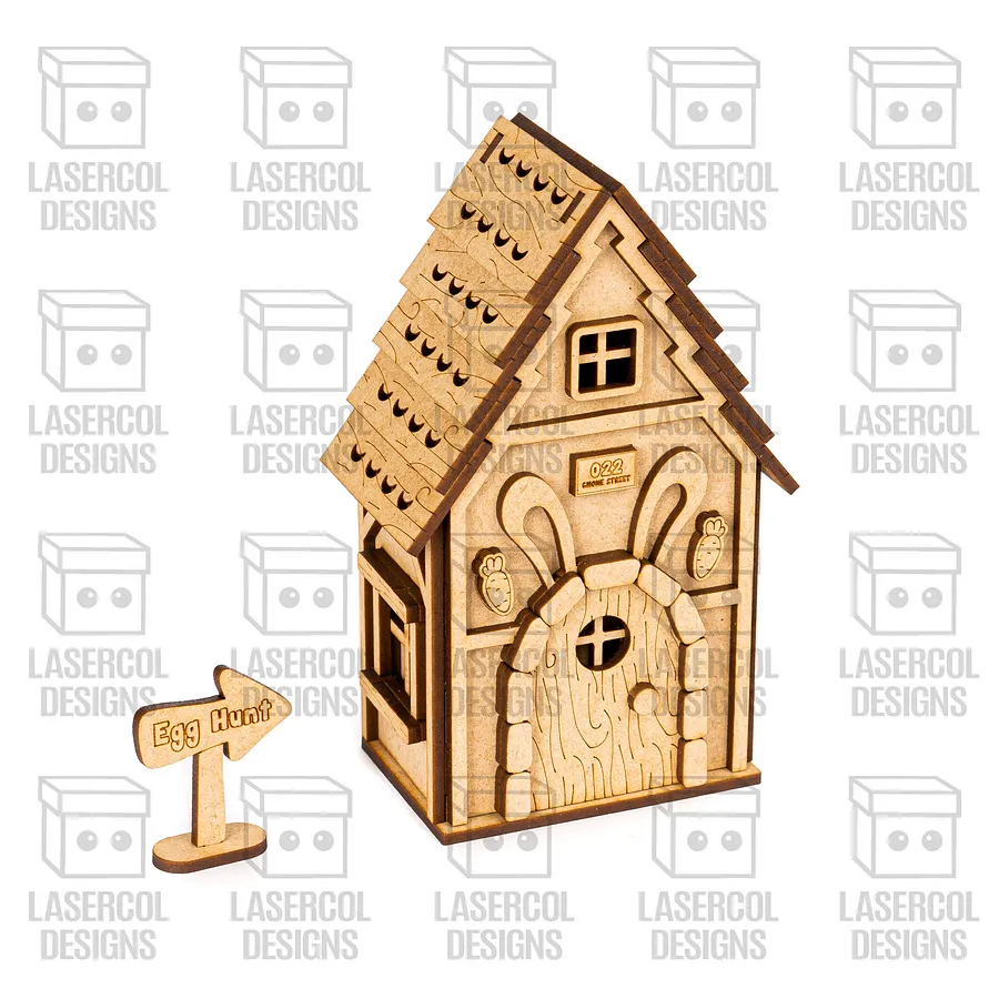 Easter Gnomes House Set 1 - Laser Cut Files product image (3)