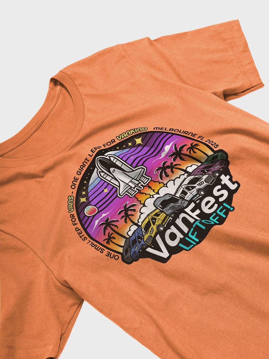 VanFest: LIFTOFF! 2025 - Official Tshirt product image (3)