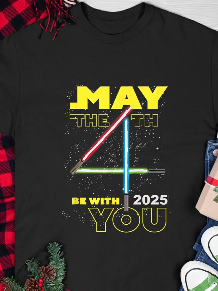 May The 4th Be With You 2025 Shirt product image (1)
