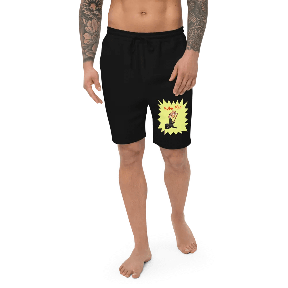 Kylo Ren Fleece Shorts product image (1)