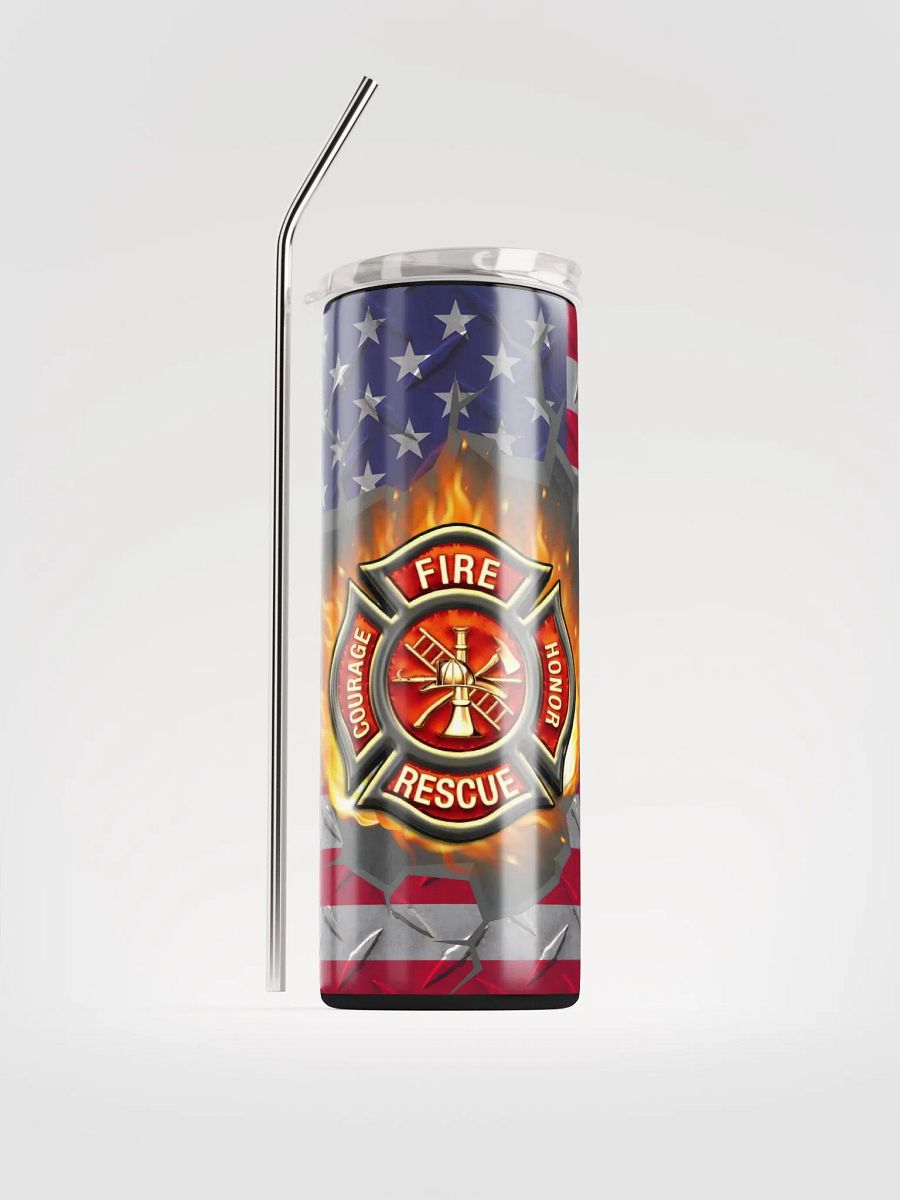 Courage Fire Honor Tumbler product image (1)