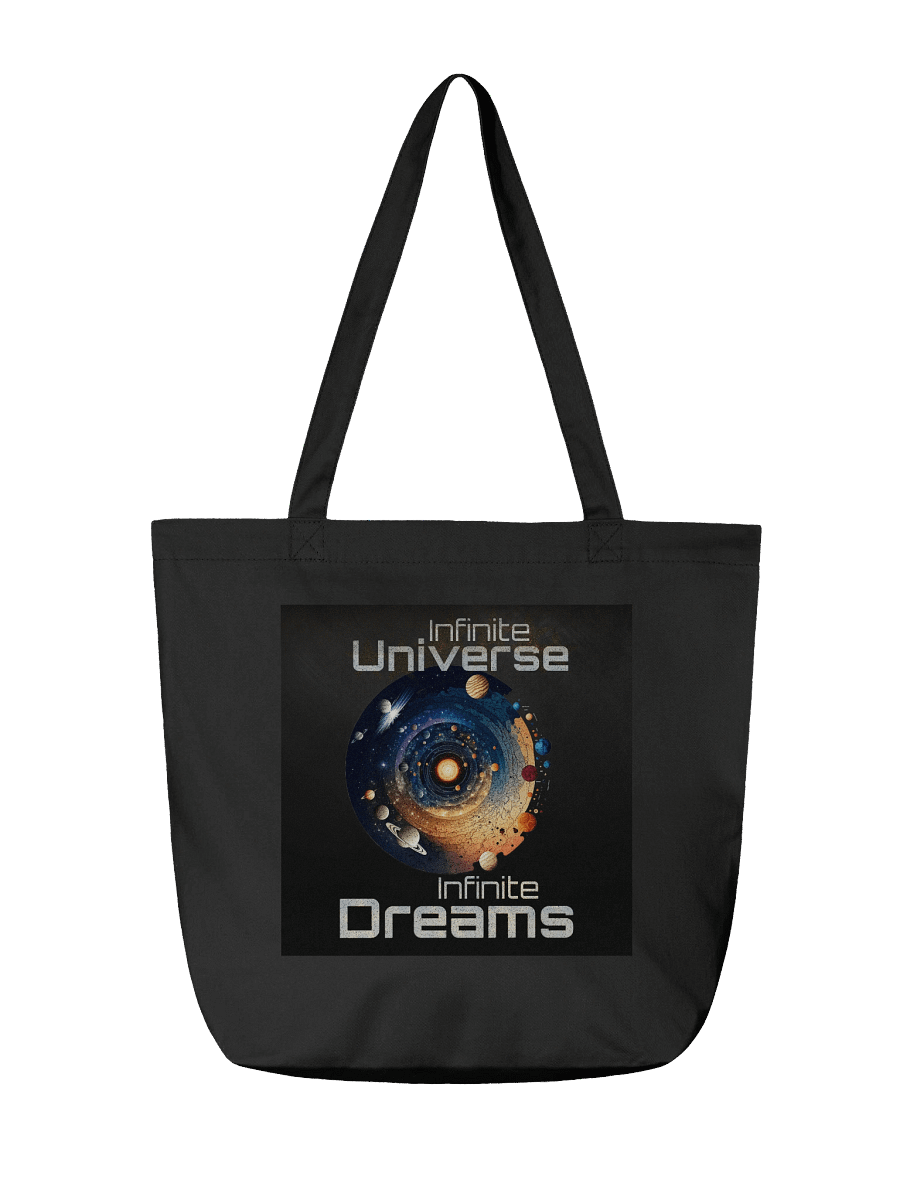 Cosmic Horizons - Infinite Universe Infinite Dreams – Organic Cotton Tote Bag (Standard) product image (2)