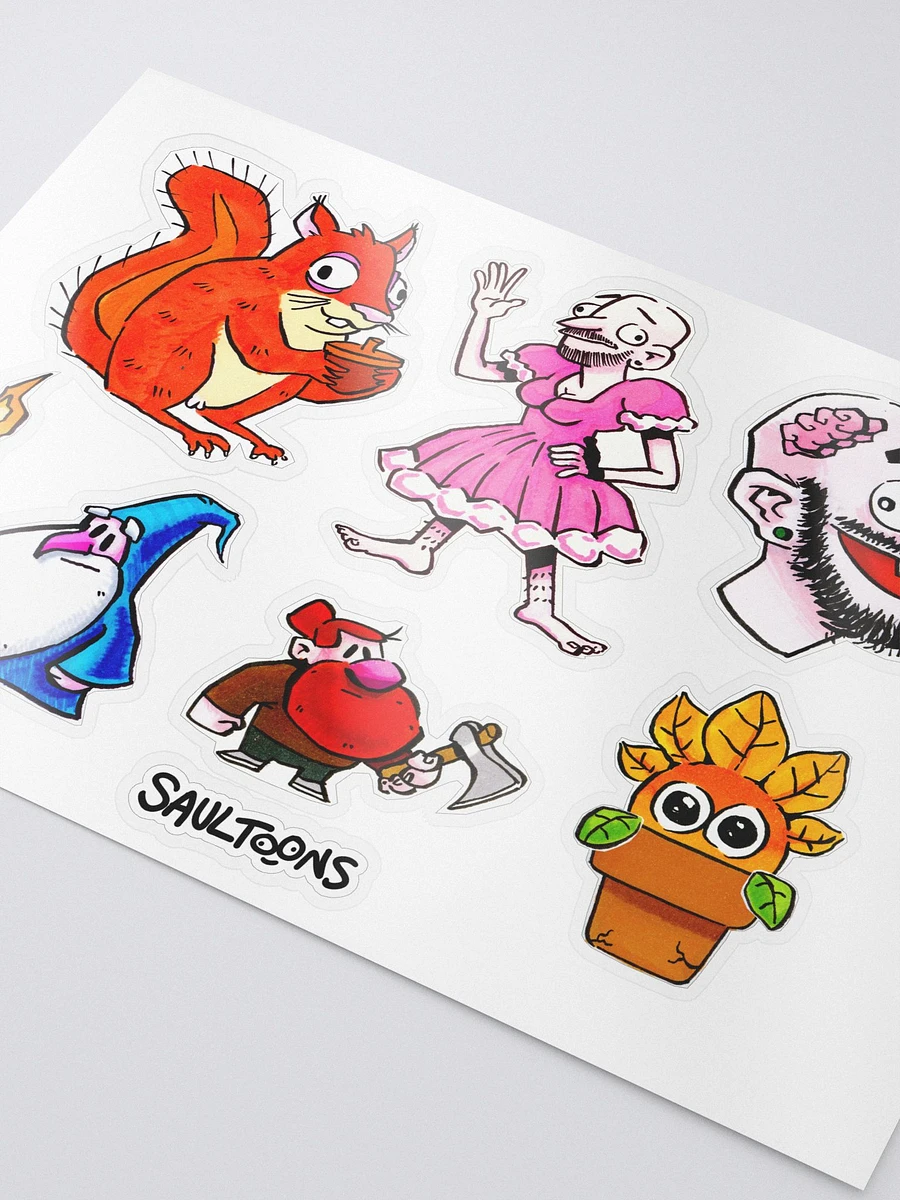 Saultoons Character Sticker Pack product image (1)