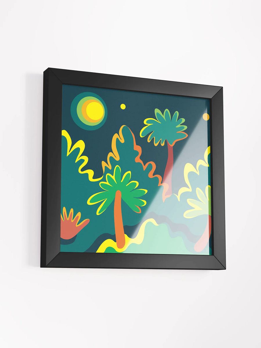 Tropical Dreams Framed Matte Poster - Abstract Landscape No. 1 product image (34)