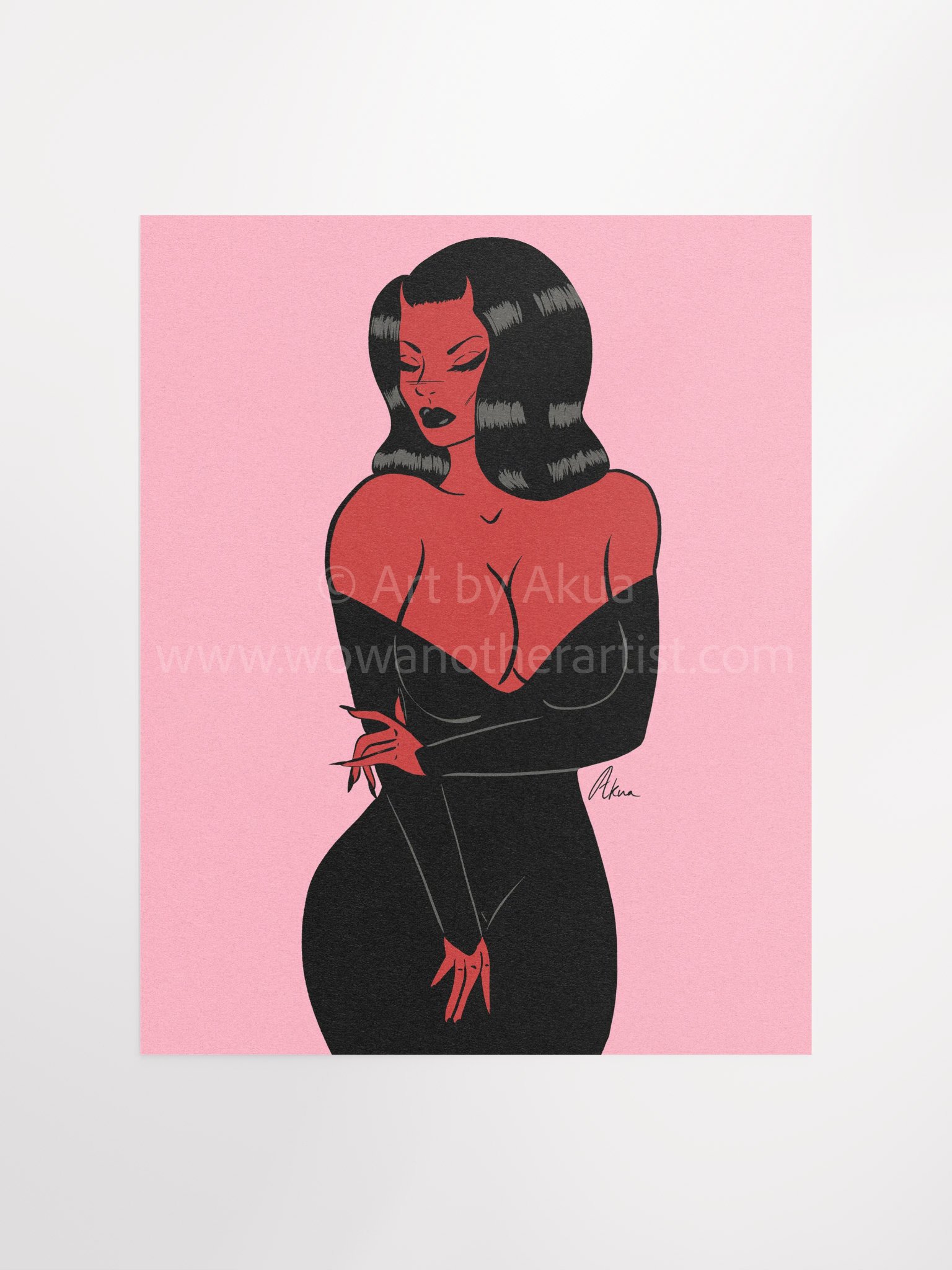Devil Portrait (borderless) product image (5)
