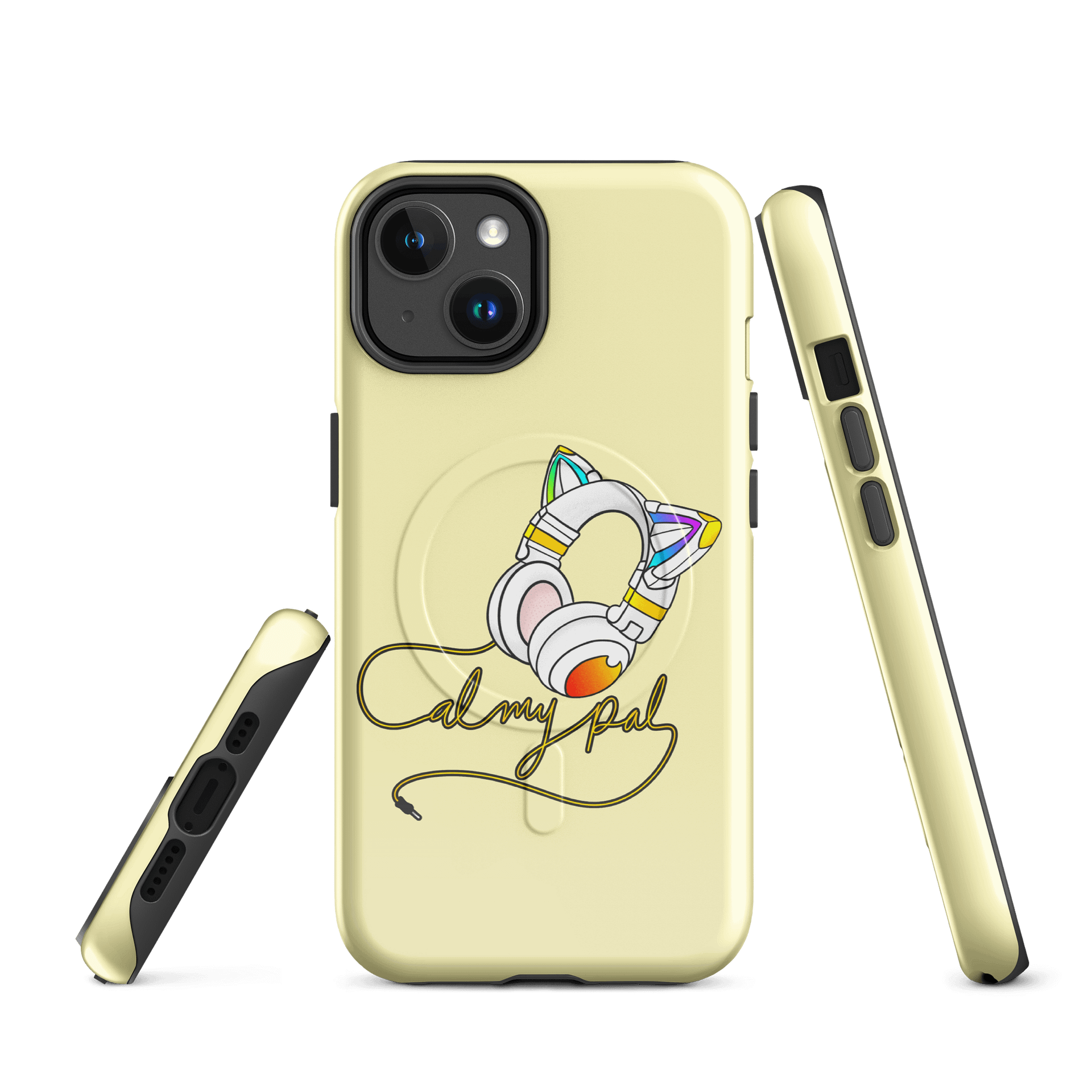 Logo MagSafe® iPhone Case - Yellow product image (1)