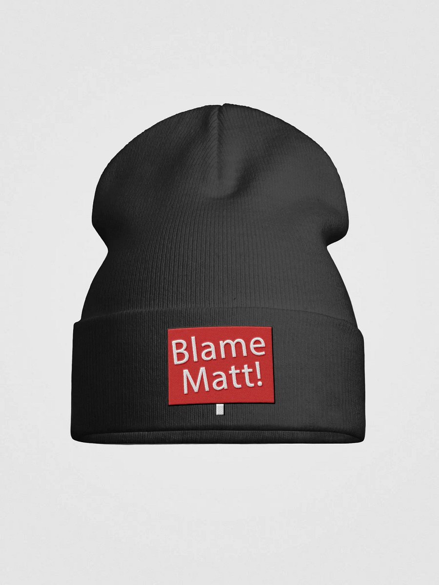 Blame Matt beanie product image (1)