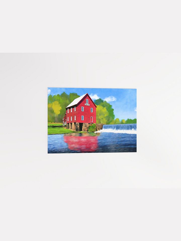 Starr’s Mill – Georgia Matte Poster product image (2)