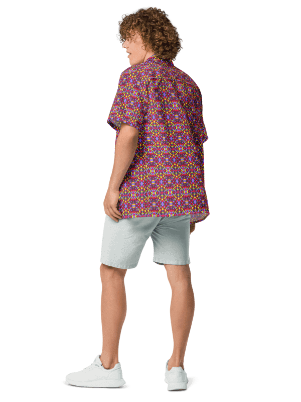 Retro Circus Ticket - Vibrant Hawaiian Shirt product image (4)