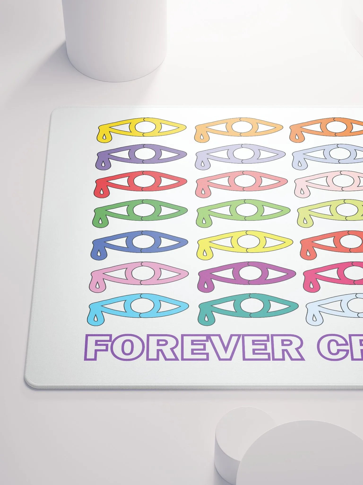 Forever Cry - Multi-Coloured - Gaming Mouse Pad product image (6)