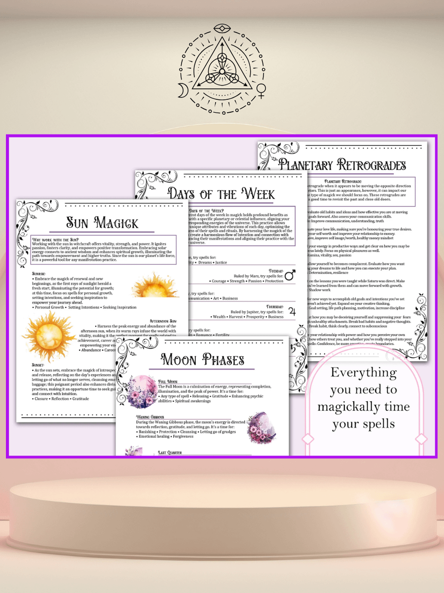 Magickal Timing - Align with the Universe’s Rhythms product image (3)