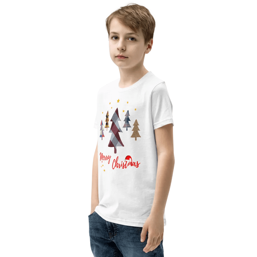 Happy Holidays in Christmas Youth Short Sleeve T-Shirt product image (59)