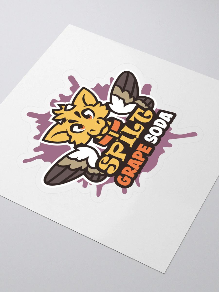 SpiltGrapeSoda Logo Sticker product image (3)