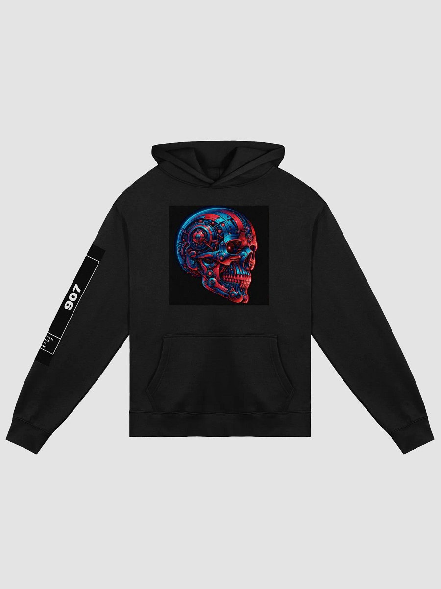 tech skull hoodie product image (2)