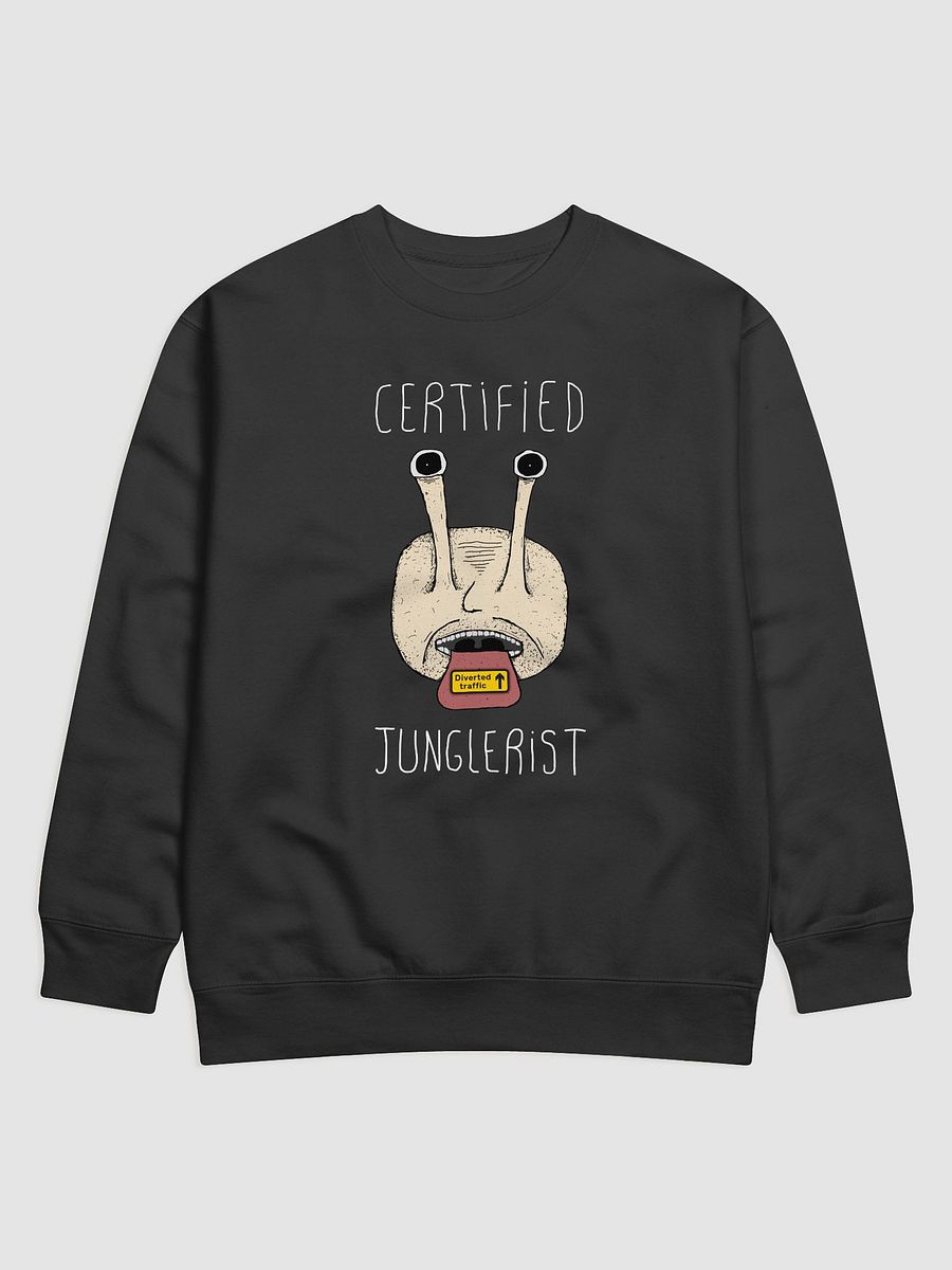 CERTIFIED JUNGLERIST PULLOVER WHITE TEXT product image (1)