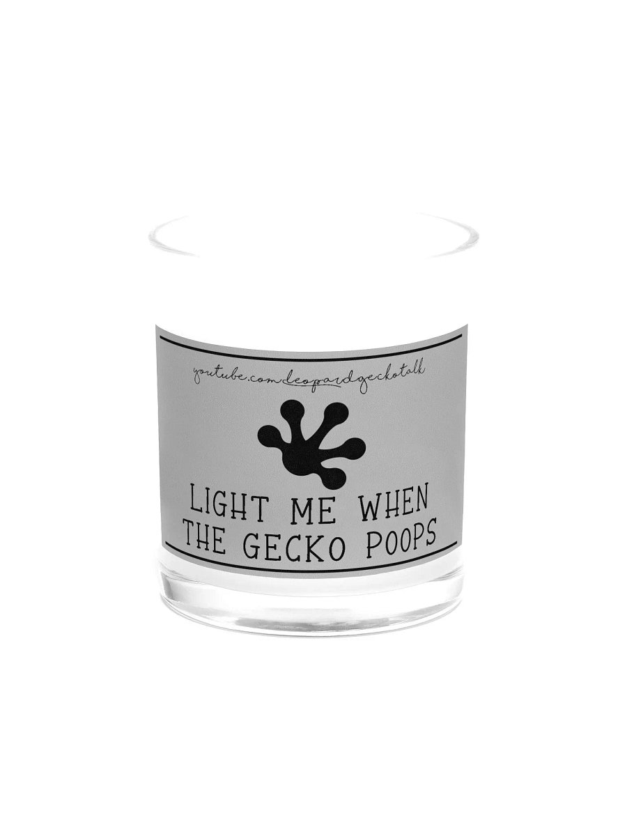 Funny Gecko Soy Candle product image (1)