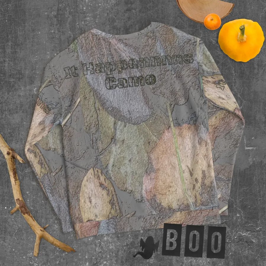Recycled Unisex Sweatshirt - MossyOak - It Happennnns Camo product image (11)