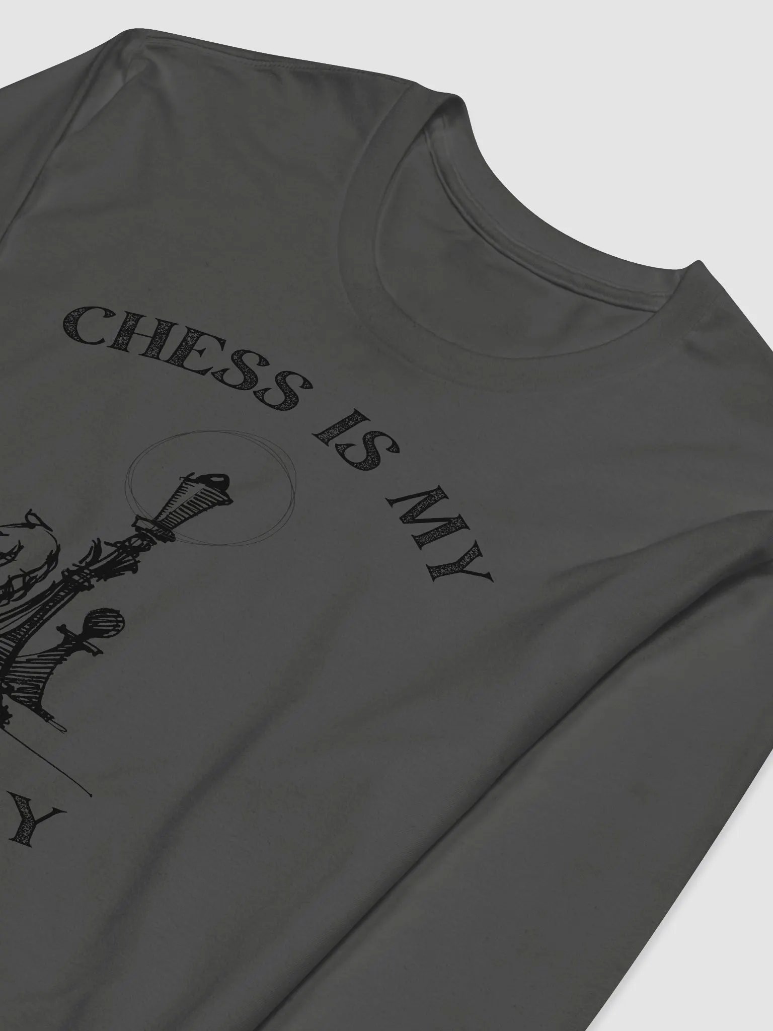 Chess is my Homeboy Long Sleeve T Shirt product image (5)