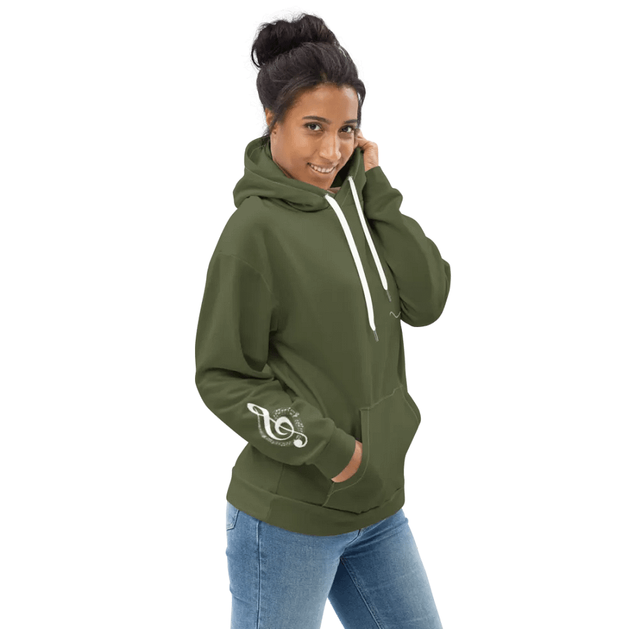 Band Geeks Rule Hoodie | Military Green product image (8)