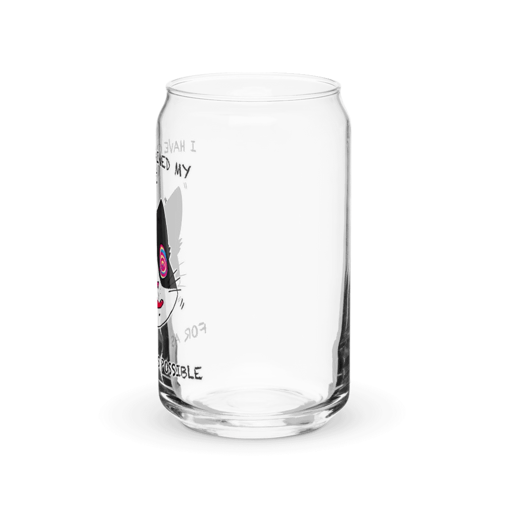 Rage Cat Can-Shaped Glass product image (3)