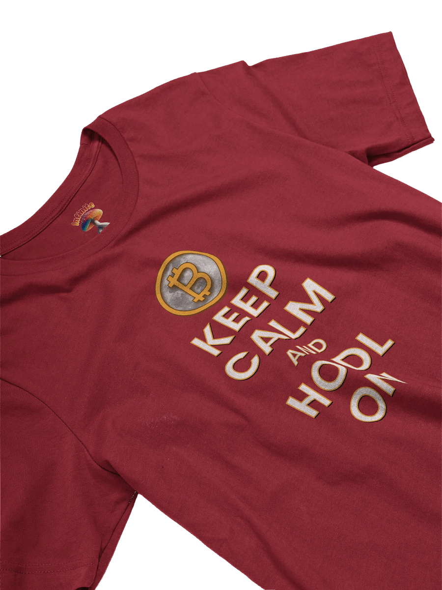 KEEP CALM AND HODL ON T-SHIRT product image (3)
