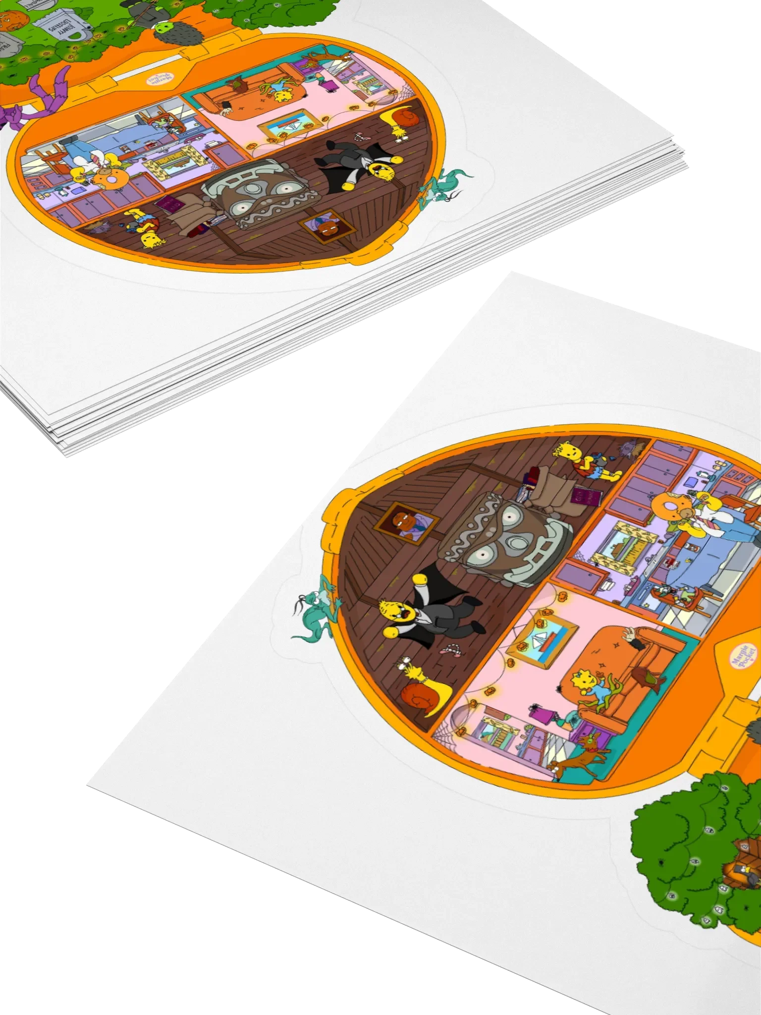 spooky pocket sticker product image (3)