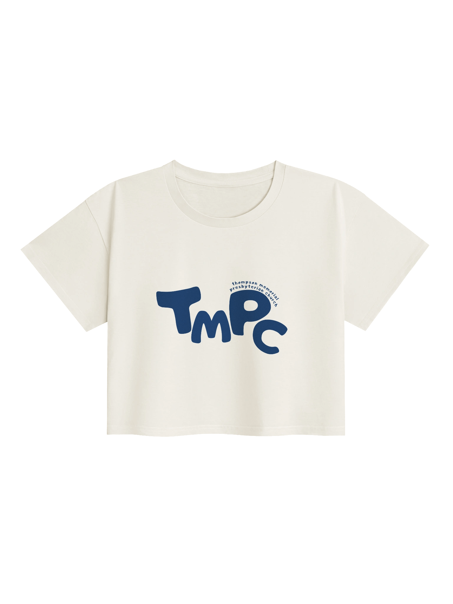 Boxy Modern TMPC Logo Shirt: Natural product image (1)