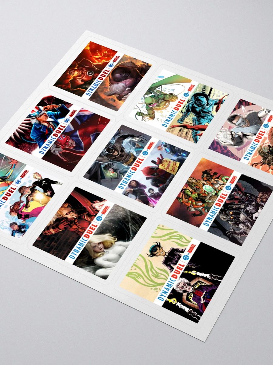 Dynamic Duel Episode Cover Stickers - Series 22 product image (3)