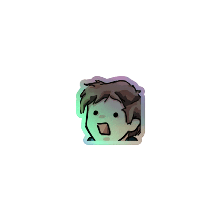 Chaabbz Wut Holographic Emote Sticker product image (1)