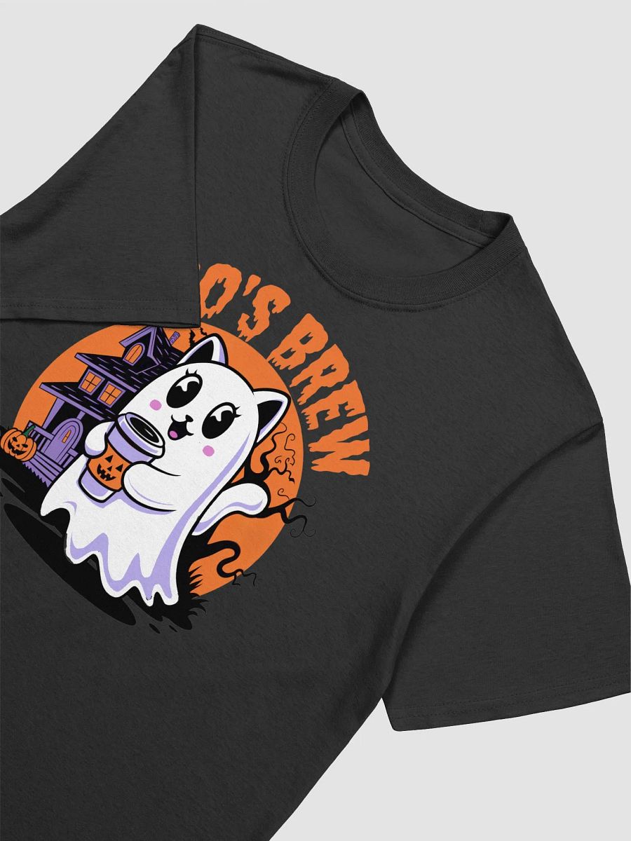 Boo's Brew Cat Ghost T-Shirt product image (14)